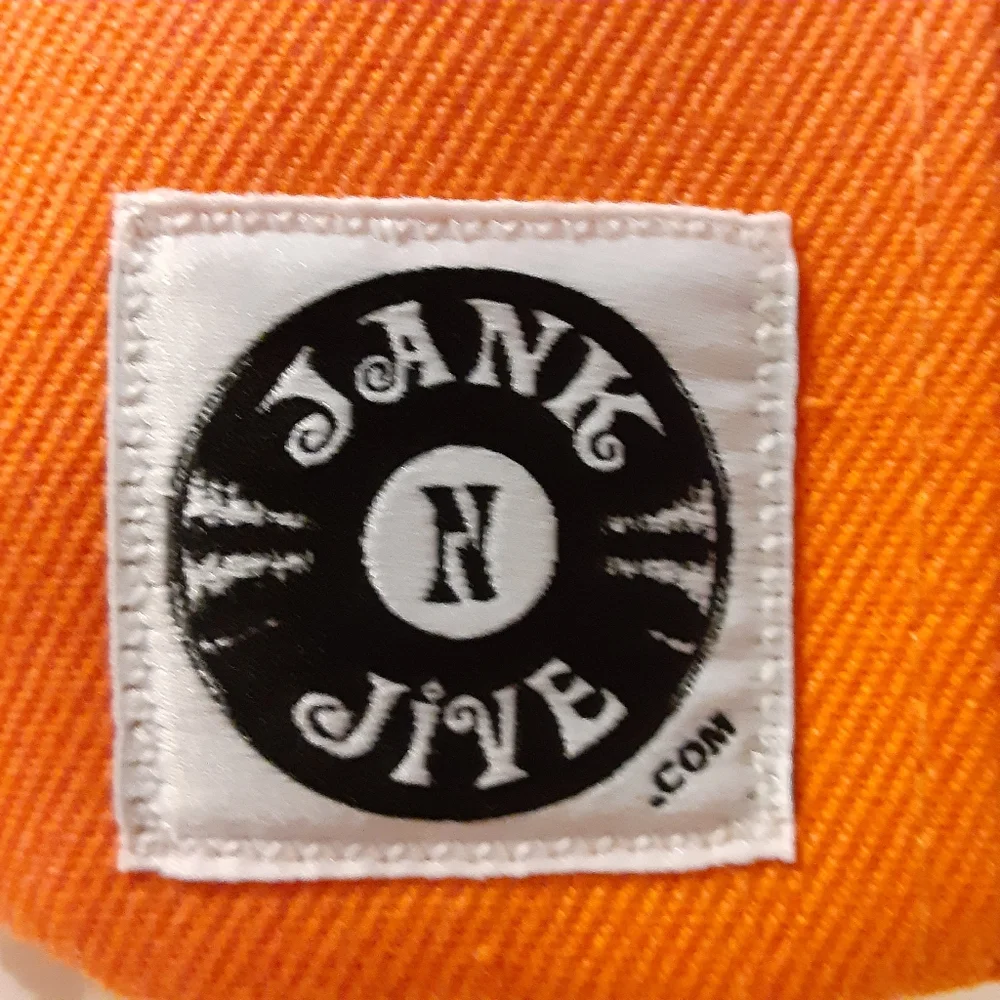 Grateful Dead hat, Orange Grateful Dead Bolt hat - Picture 8 of 8